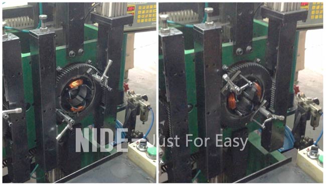 BLDC stator coil winding machine
