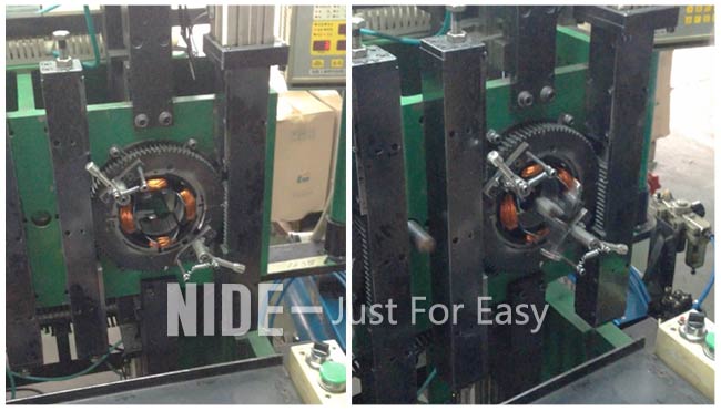 fan motor stator coil winding machine