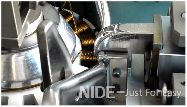 wheel motor stator coil winding machine