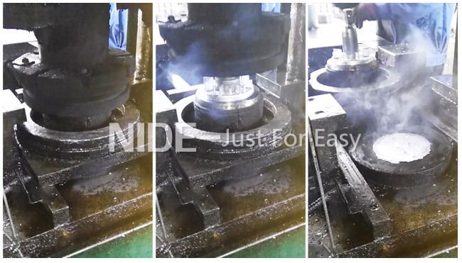rotor die casting machine working process