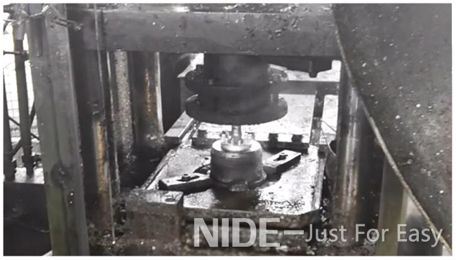 rotor die casting machine for motor armature