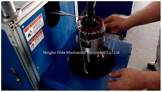 stator lacing machine