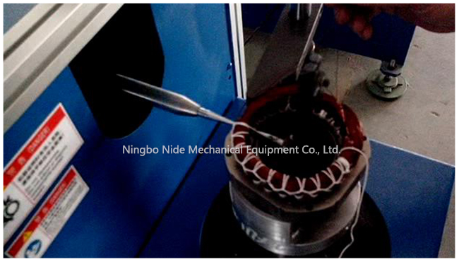 stator coil lacing machine lacer
