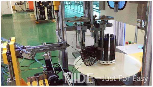 stator coil winding machine