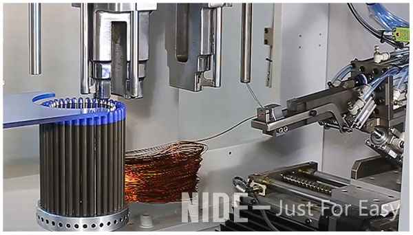 stator coil winding machine