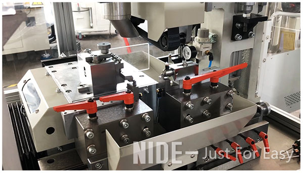 Automatic armature commutator turning and cutting machine for Electric Universal and DC motor-1