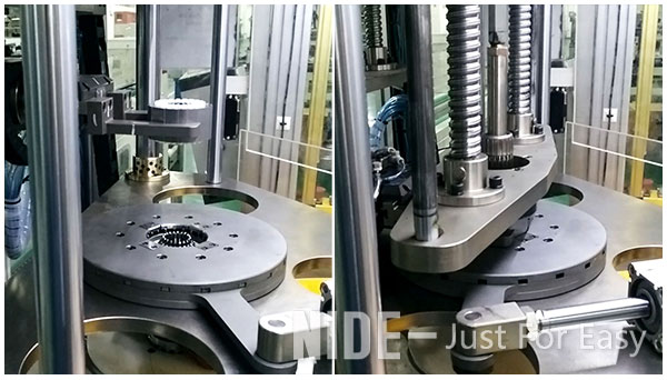 Three Station Stator Coil Inserter motor coil inserting machine -1