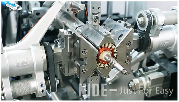 automatic rotor winding machine