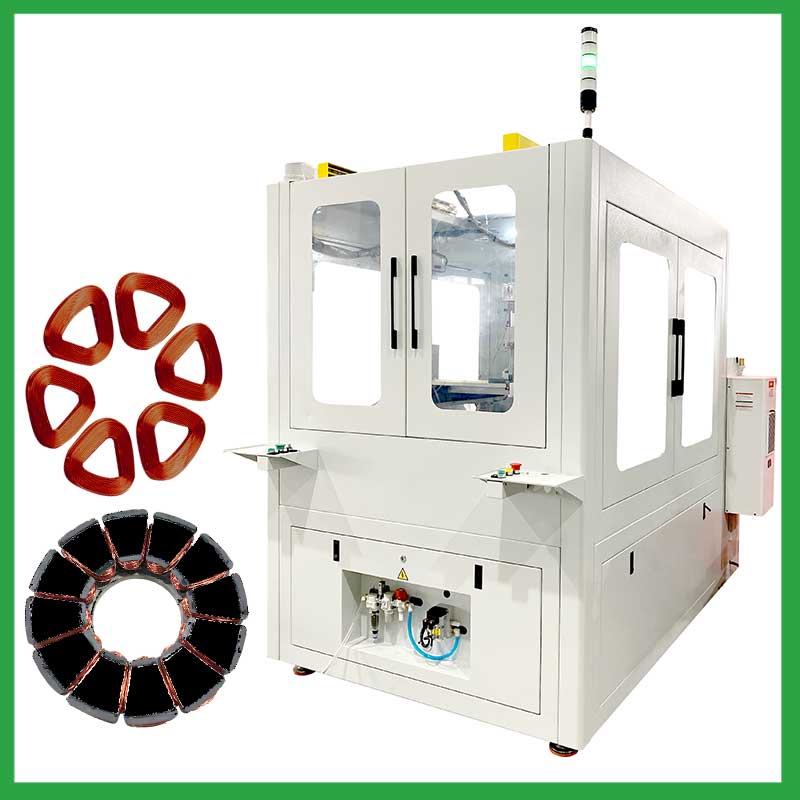 Nide Automatic Axial flux motor stator winding machine